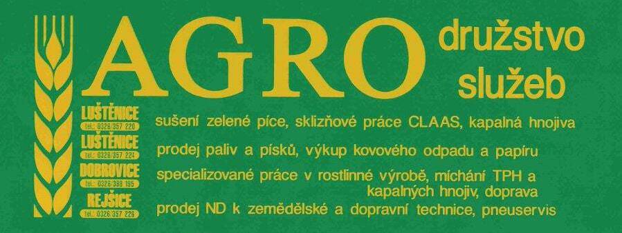 AGRO, družstvo služeb Luštěnice